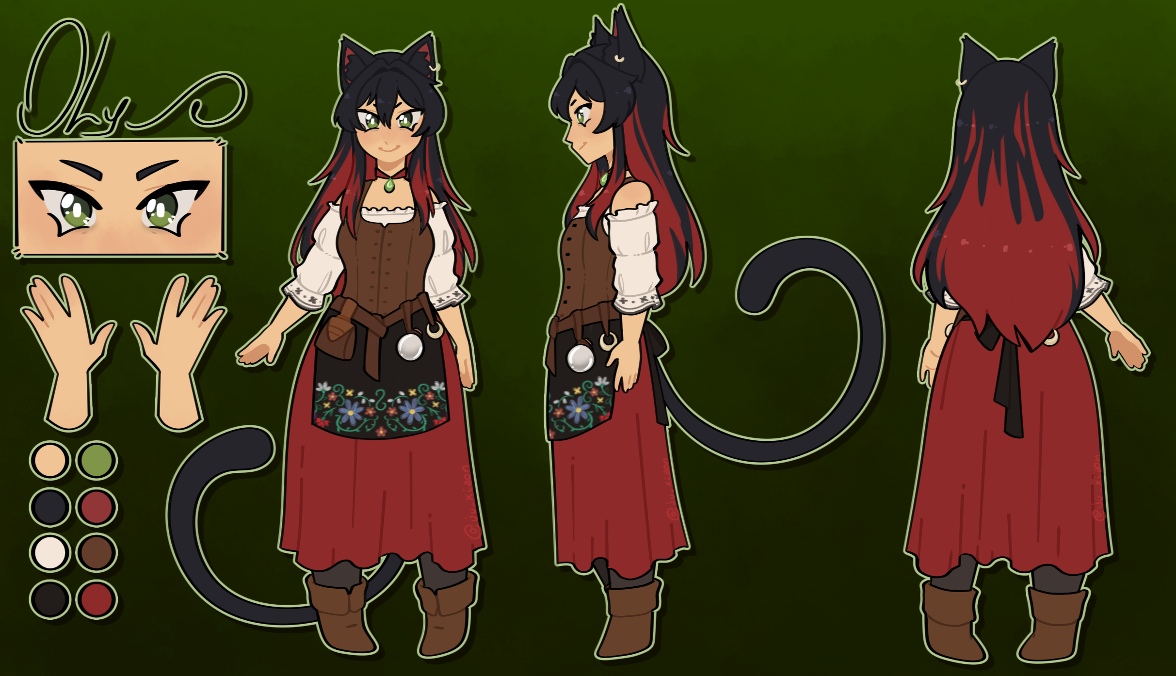 Reference sheet da Oly